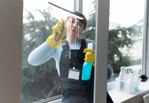 Nettoyage de vitres intérieures et extérieures à Couvains
